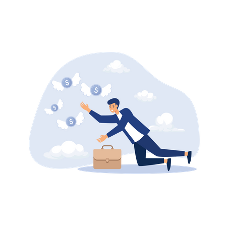 Business failure  Illustration