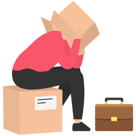 Business failure  Illustration