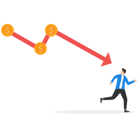 Business failure  Illustration