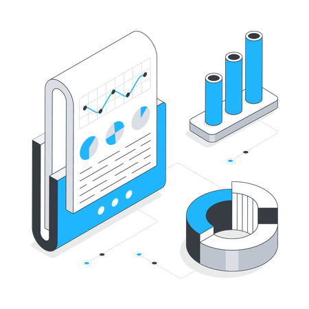 Business Folder  Illustration