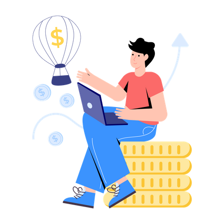 Business Funding  Illustration