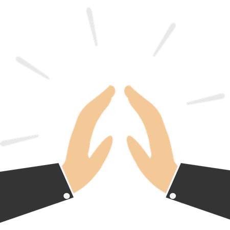 Business goal achievement  일러스트레이션