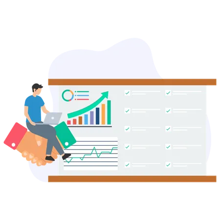 Business Graph analysis  Illustration