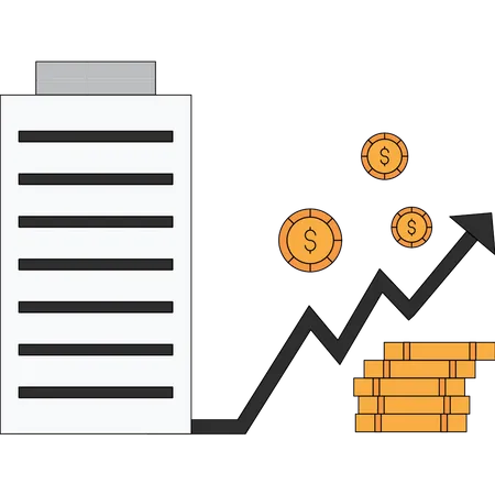 Business growing  Illustration