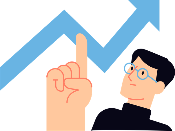 Business growth  Illustration