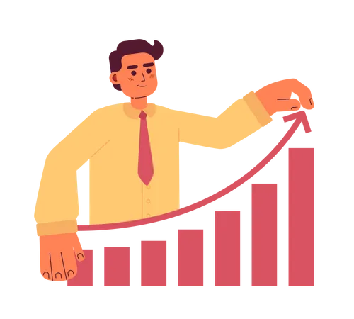 Business growth  Illustration