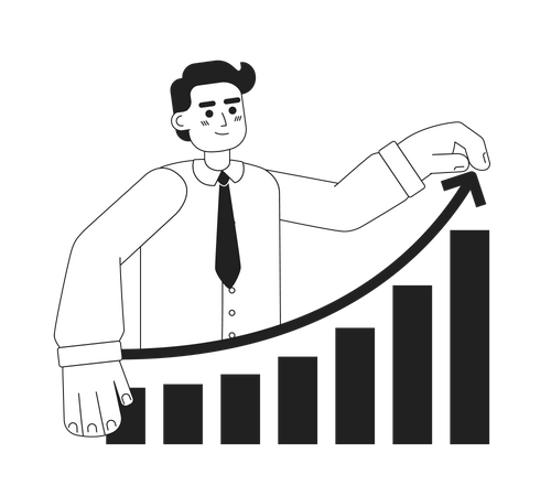 Business growth  Illustration