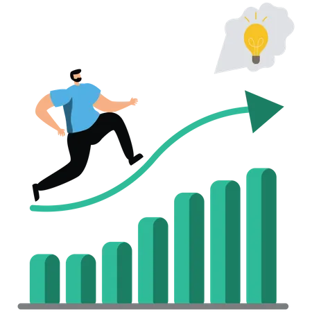 Business growth  Illustration