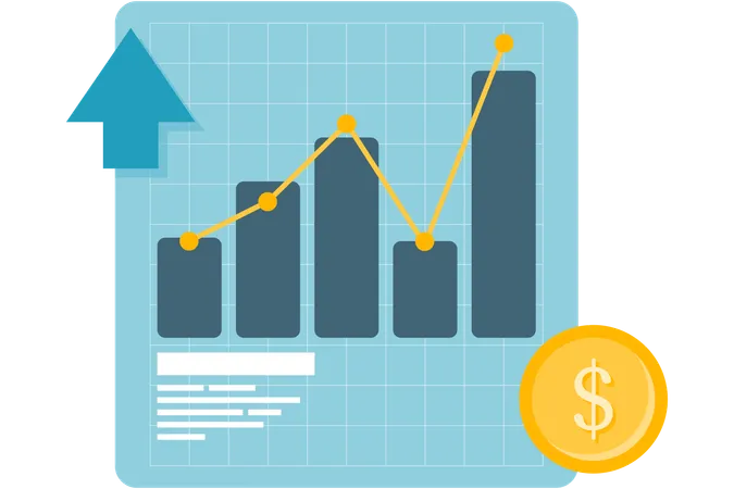 Business Growth and Development  Illustration