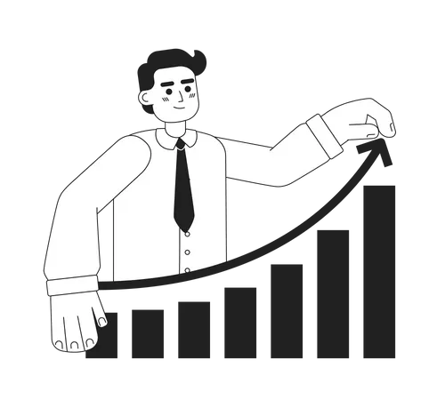 Business growth  Illustration