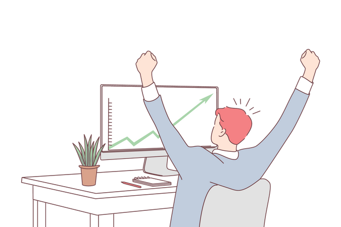 Business growth  Illustration