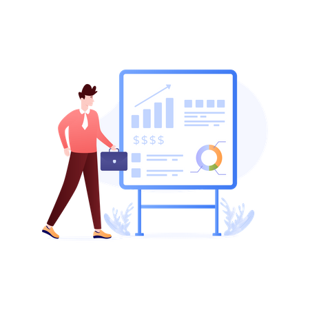 Business Growth  Illustration