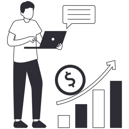 Business Growth  Illustration