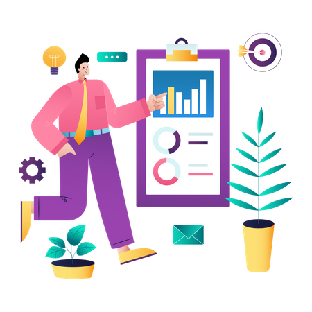 Business Growth  Illustration