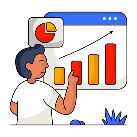 Business Growth  Illustration