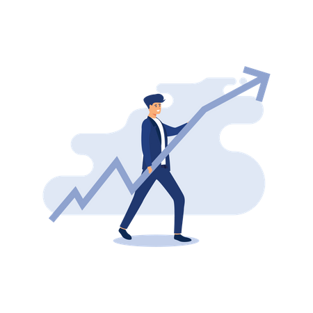 Business growth  Illustration