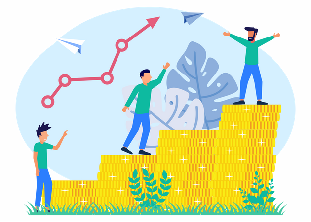 Business Growth  Illustration