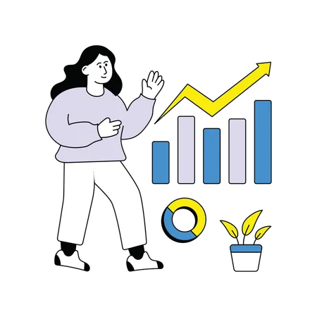 Business Growth  Illustration