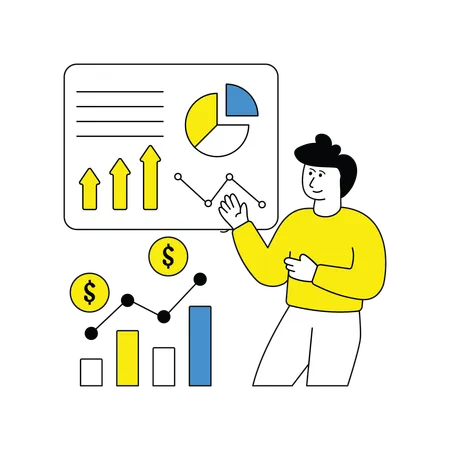 Business Growth  Illustration