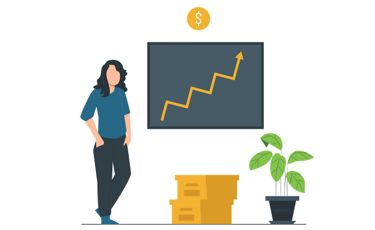 Business Growth  Illustration