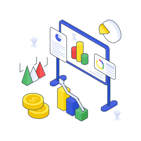 Business Growth  Illustration