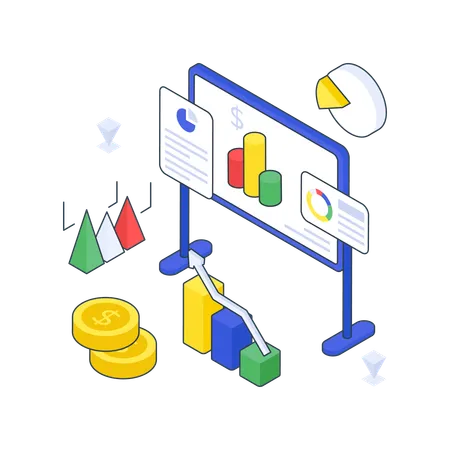 Business Growth  Illustration