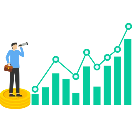 Business growth  Illustration