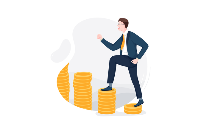 Business Growth  Illustration