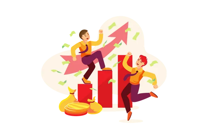 Business growth  Illustration