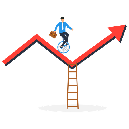 Business growth  Illustration