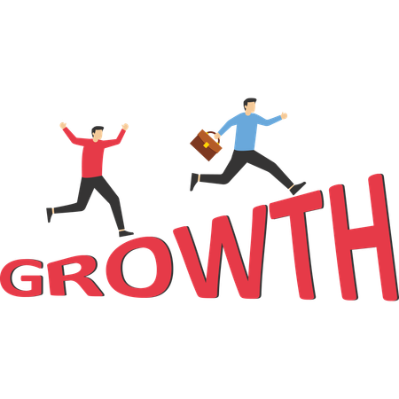 Business growth  Illustration