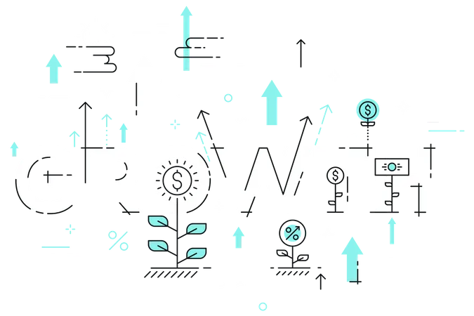 Business Growth  Illustration