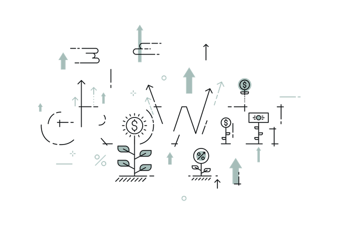 Business Growth  Illustration