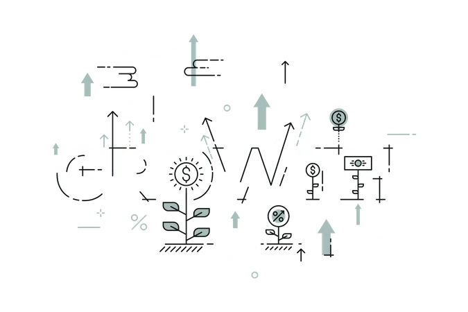 Business Growth  Illustration