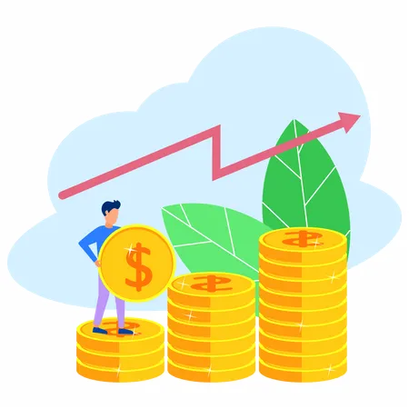 Business growth  Illustration