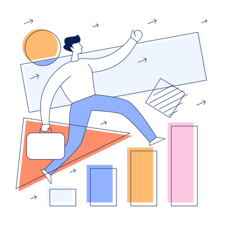 Business growth  Illustration