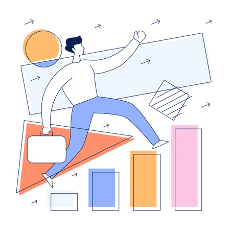 Business growth  Illustration