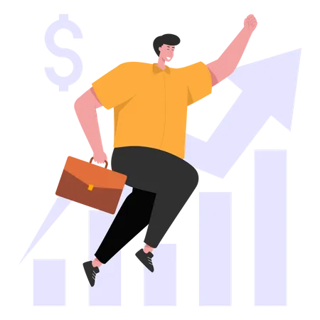 Business Growth  Illustration