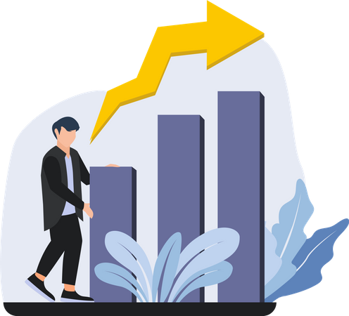 Business growth  Illustration