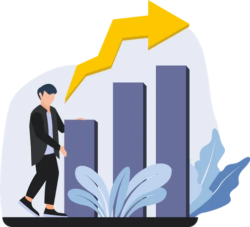 Business growth  Illustration