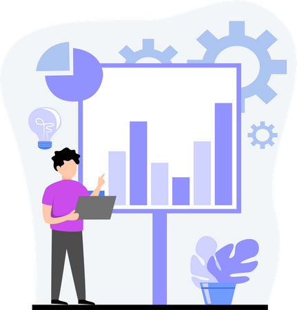 Business Growth  Illustration