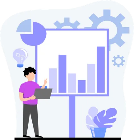 Business Growth  Illustration