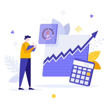 Business growth  Illustration