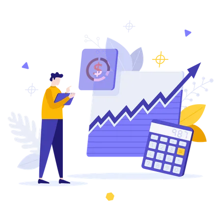 Business growth  Illustration