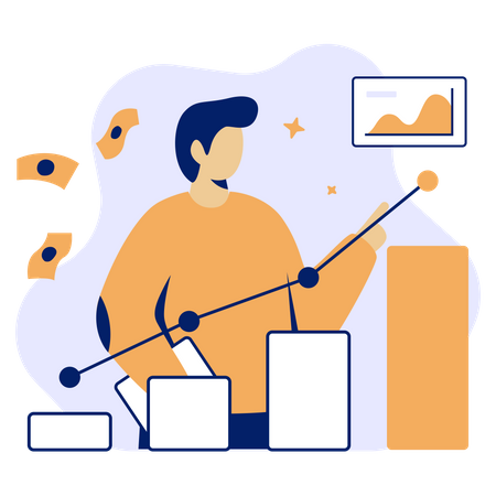 Business Growth  Illustration