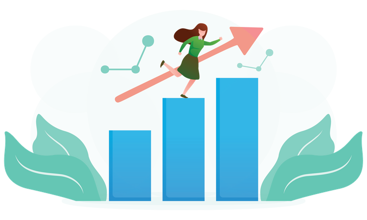 Business Growth  Illustration