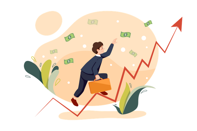 Business growth  Illustration