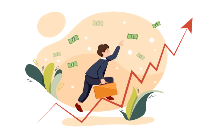 Business growth  Illustration