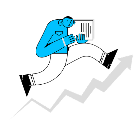 Business Growth  Illustration
