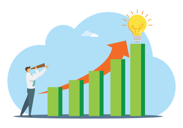 Business Growth  Illustration